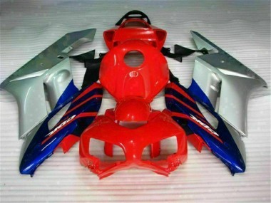 Carénage CBR 1000 RR 04-05 - Rouge Argent Bleu