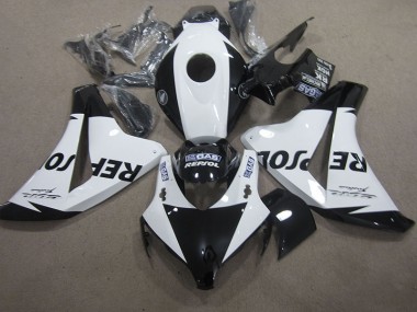 Carénage CBR 1000 RR 08-11 - Blanc Noir Repsol