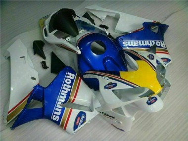 Carénage CBR 600 RR 03-04 - Bleu Blanc Rothmans