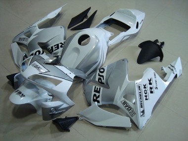 Carénage CBR 600 RR 03-04 - Repsol Blanc Argent