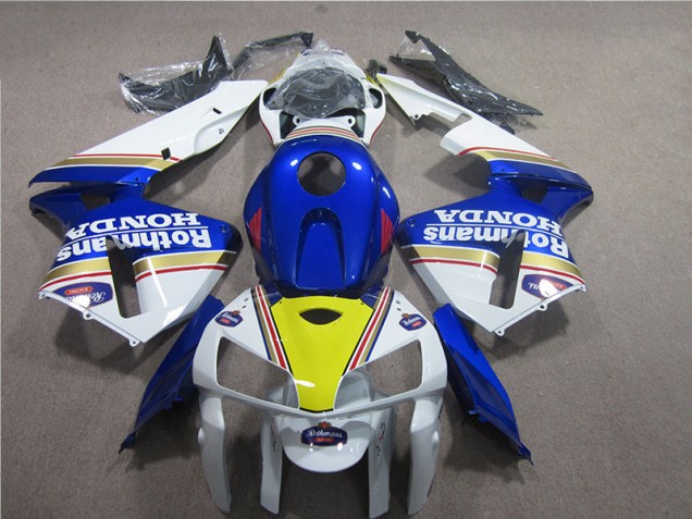 Carénage CBR 600 RR 05-06 - Bleu Blanc Rothmans