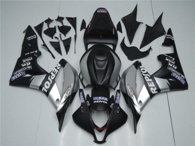 Carénage CBR 600 RR 07-08 - Argent Repsol Noir