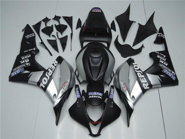 Carénage CBR 600 RR 07-08 - Argent Repsol Noir