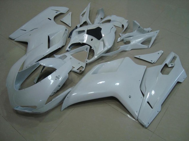 Carénage Ducati 848 1098 1198 07-14 - Brillant Blanc