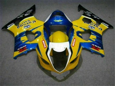 Carénage GSXR 1000 K3 03-04 - Jaune Bleu