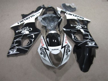 Carénage GSXR 1000 K3 03-04 - Noir Blanc Corona Extra Motul