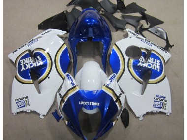 Carénage GSXR 1300 Hayabusa 96-07 - Bleu Motul Blanc Lucky Strike