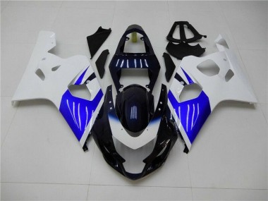 Carénage GSXR 600 / 750 K4 04-05 - Blanc Bleu