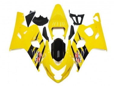 Carénage GSXR 600 / 750 K4 04-05 - Jaune Noir