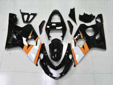 Carénage GSXR 600 / 750 K4 04-05 - Orange Noir