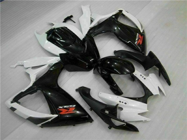 Carénage GSXR 600 / 750 K6 06-07 - Blanc Noir