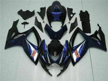 Carénage GSXR 600 / 750 K6 06-07 - Noir Bleu