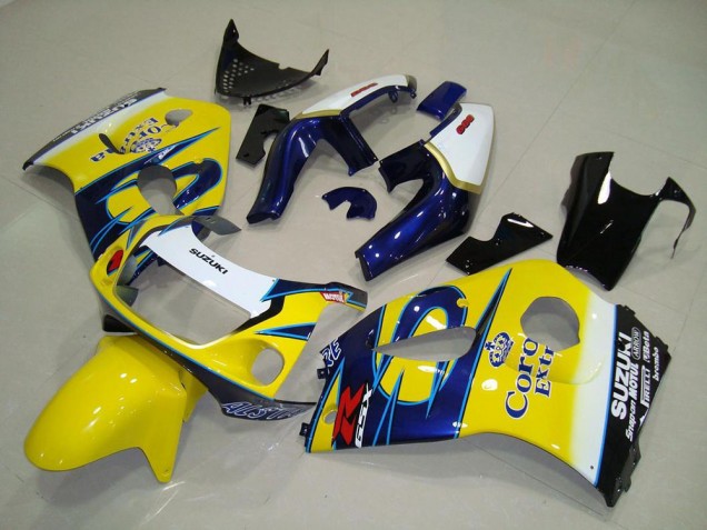 Carénage GSXR 600 96-00 - Jaune Corona