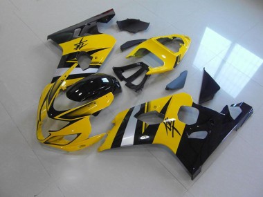 Carénage GSXR 750 K4 04-05 - Jaune Noir