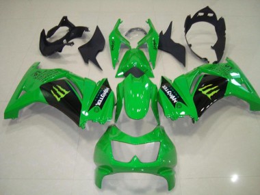 Carénage ZX 250R 08-12 - Vert Monster