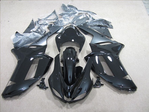 Carénage ZX6R 07-08 - Noir Argent