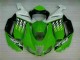 Carénage ZX6R 07-08 - Vert Blanc Ninja