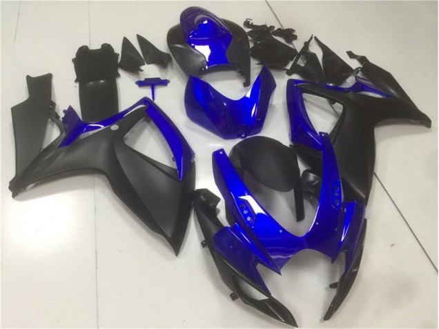 Carénages GSXR 600 / 750 K6 06-07 - Noir Bleu