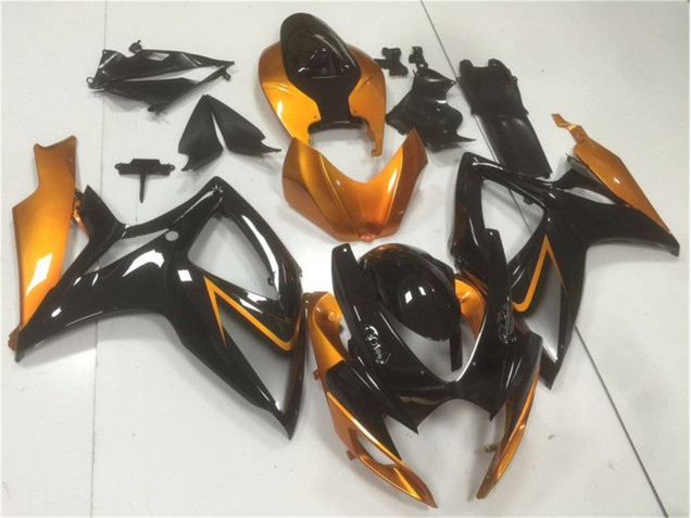 Carénages GSXR 600 / 750 K6 06-07 - Noir Orange