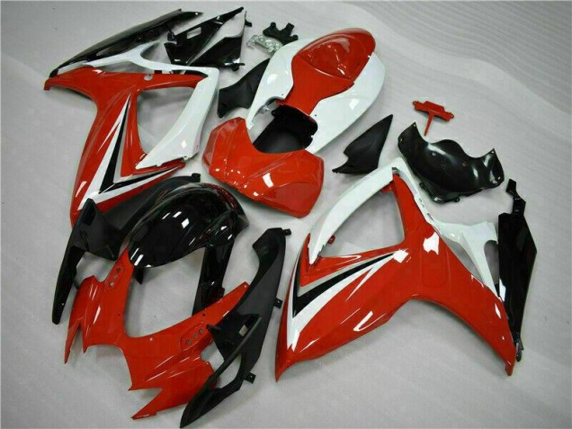 Carénages GSXR 600 / 750 K6 06-07 - Rouge Blanc