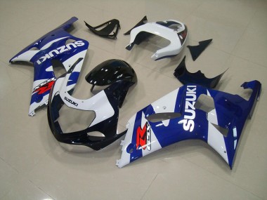 Carénages GSXR 750 K1 K2 K3 01-03 - Bleu Blanc