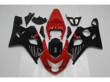 Carénages GSXR 750 K4 04-05 - Rouge Noir