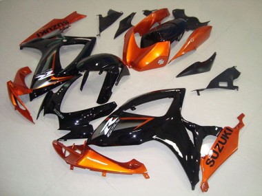 Carénages GSXR 750 K6 06-07 - Noir Orange