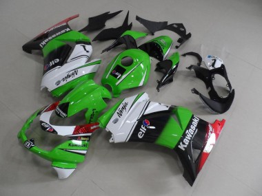 Carénages ZX 250R 08-12 - Vert Blanc Noir