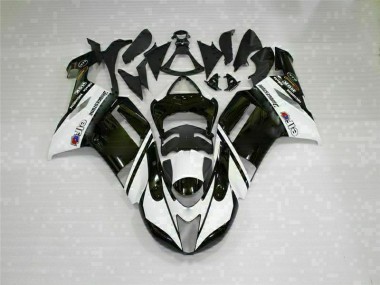 Carénages ZX6R 07-08 - Noir Blanc