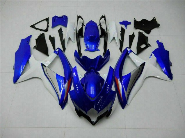 Carrosserie GSXR 600 / 750 K8 08-10 - Bleu Blanc