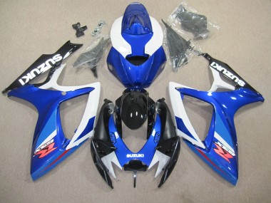 Carrosserie GSXR 600 K6 06-07 - Bleu Blanc