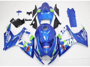 Kit Carénages Complet GSXR 600 / 750 K6 06-07 - Bleu Blanc