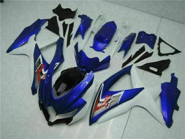 Kit Carénages Complet GSXR 600 / 750 K8 08-10 - Bleu Blanc