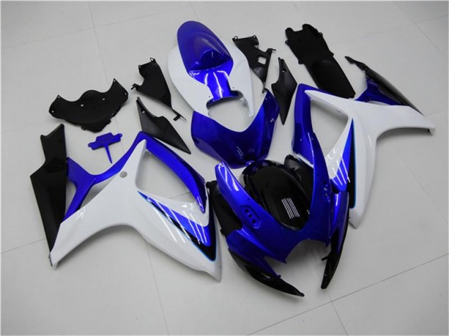 Kit Carénages GSXR 600 / 750 K6 06-07 - Bleu Blanc